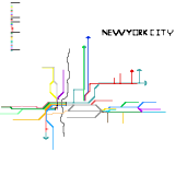 New York City Commuter (my version) Rail