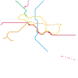 Bucharest Metro (real)