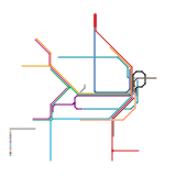 Mock Sydney Trains Map (speculative)