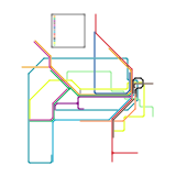 Mock Sydney Trains Map (speculative)