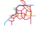 Blacktown-St Marys Imaginary Light Rail Map (speculative)