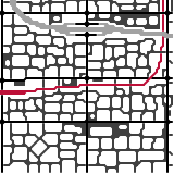 city map with roads (unknown)