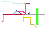 SAR Metro Map (speculative)