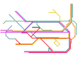 Best City Railways Map (speculative)