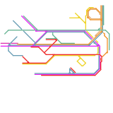 Best City Railways Map (unknown)