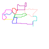 Enlarged Tram-Metro connections in the Regions between Zoetermeer and Gouda (speculative)