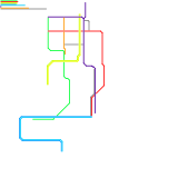 A minecraft subway map (unknown)