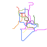 Main transit map (real)