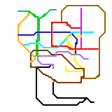 West Metro Map (as of 31.12.2023)