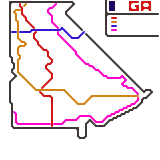 Georgia (AmTrak State Map Project) (speculative)