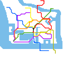 New Wifer Train-Subway Map