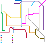 Full Set Ro Metro Midtown Lines