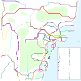 Newcastle and Central Coast NSW (speculative)