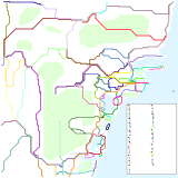 Newcastle and Central Coast NSW (speculative)