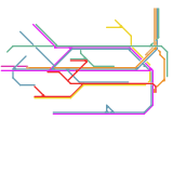 Best City Railways Map (real)