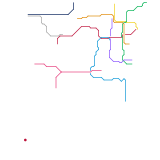Llyn tram Map