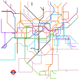 London but it has Crossrail (Elizabeth Line) (real)
