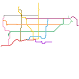Fantasy Map of the TTC (speculative)