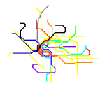 Lund bus map (real)