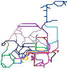 Fictional Railway Map Of Norway (speculative)