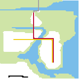 Trainways Intercity Map (unknown)