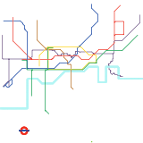 Some London UG Lines (real)
