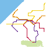 B&amp;amp;U Metro Map (unknown)