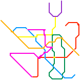 My Future Lisbon Metro Map (speculative)