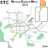 Metro CDMX 2023 (real)