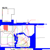 Sherwood City Transit Authority. System Map (unknown)