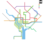 Washington Metro (future map) (speculative)