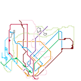 Singapore MRT in the 2040s (speculative)