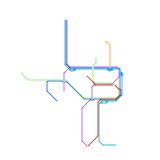 Hong Hai MTR system map (unknown)