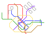 Singapore Mass Rapid Transit (real)