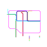 Advanced Jabodetabek Train Map (speculative)