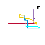 Minecraftia Railway Transit Map