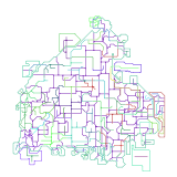 Ostrów Mazowiecka Mapa Sodor(2003)