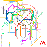 Moscow Metro but future in 2028