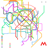 Moscow Metro but future in 2030