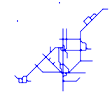 London underground tube &amp;amp; rail map (real)