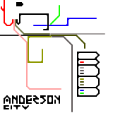 Metro Map Maker Alphabet - T