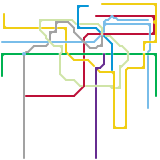 Daegu Metro Map