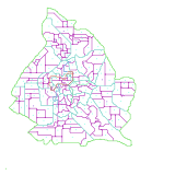 Ostrów Mazowiecka(Mapa granica-dzielnica-osiedla)(6)