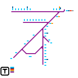 Boston MBTA Commuter Rail - Back Bay &amp;amp; South-West (real)