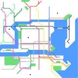 Potato City Subway Map (unknown)