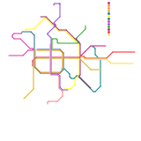 Brussels - 2025 Métro &amp;amp; Chrono trams (real)