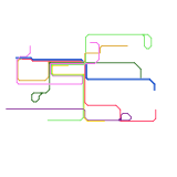 The Rotterdam Tram Network (real)