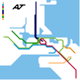 Auckland Rapid Transit Network 2026 (real)