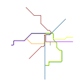 Edmonton Rapid Transit Network (real)