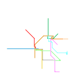 Схема некоторых автобусов и троллейбусов Минска